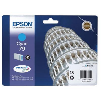 Epson 79 'Tour de Pise' Cartouche d'encre originale (C13T79124010) - Cyan_0