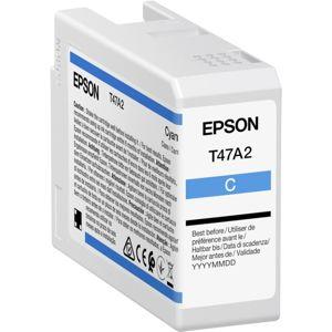 Epson cartouche d'encre cyan - UltraChrome Pro pour traceur SC-P900 - 50 ml (c13t47a200)_0