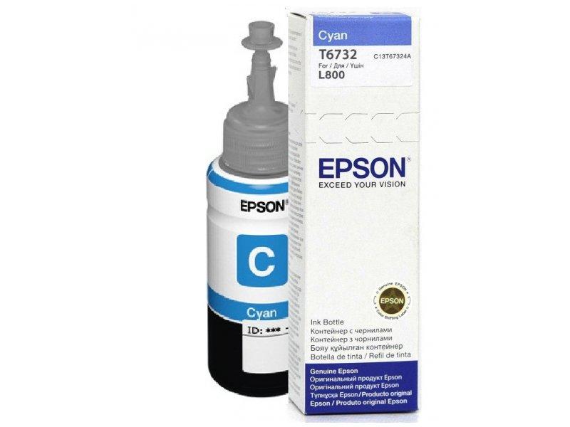 Epson T6732 Cyan ink bottle 70ml_0