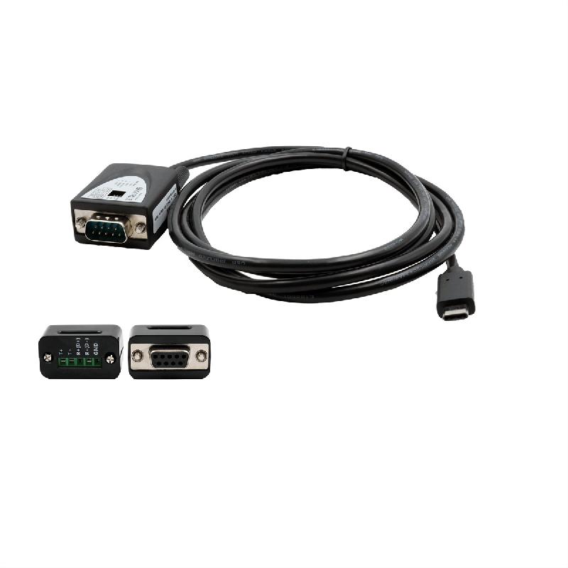 EXSYS EX-2346IS USB Convertisseur de port USB 2.0 vers 1x série RS-422/485, 15KV ESD, 4.0KV, câble, FDTI, noir, 1,8 m_0