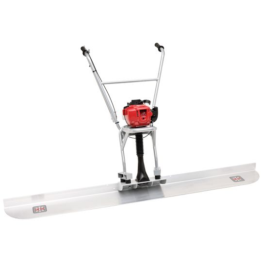 Huracan-L Règle Vibrante - Aluminium de 1,5 à 4 mètres - Groupe Moteur surélevé_0