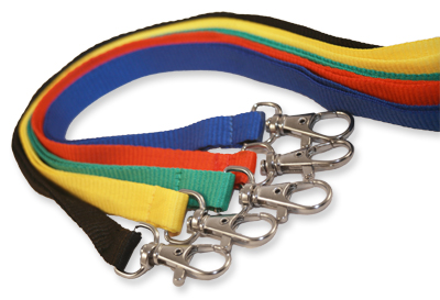 Lanyard Polyester, cordon publicitaire détachable tour de cou avec porte  clés