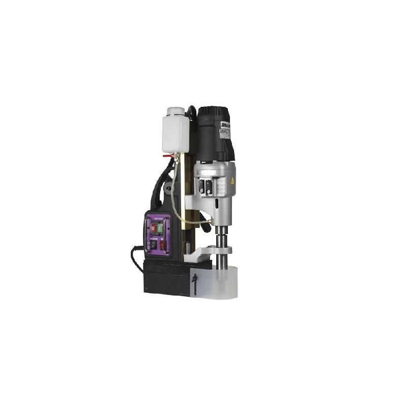 Perceuse à base magnétique 75 PM B - 230V 1800W - 4 vitesses - Inversion taraudage M3-M14 - SIDAMO 20502048_0
