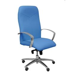 Piqueras y Crespo Sillón Caudete similpiel azul claro - bleu multi-matériau 115DBSP261_0