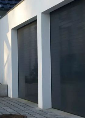 Porte de garage blindée motorisée - Certifiée A2P R3 et R2 - Fichet Carstyl_0