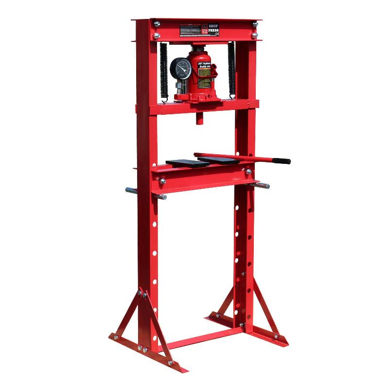 Presse d'atelier hydraulique 20 tonnes - Manomètre indicateur de pression - Pressage 16_0000569_0