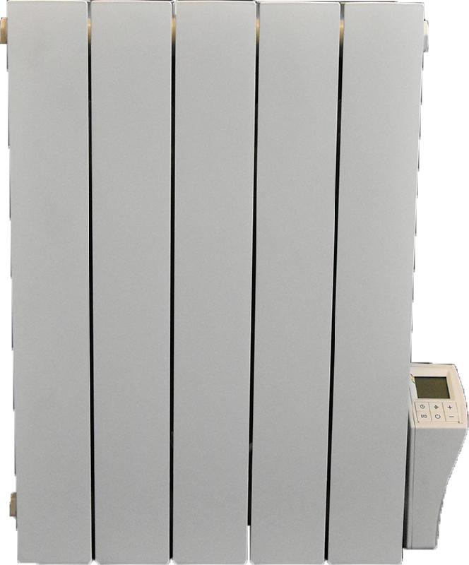 Radiateur électrique 900W - Inertie fluide - Fonction ASC - Programmable - Blanc - Inter DeltaCalor_0