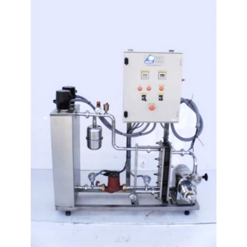 Réchauffeur à lait en continu - 1000 l/h - montée en température pour maturations ou caillages_0