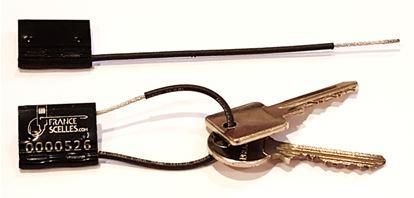 Scellé de sécurité non réglable  Cafix - scellé câble cadenas - personnalisable_0