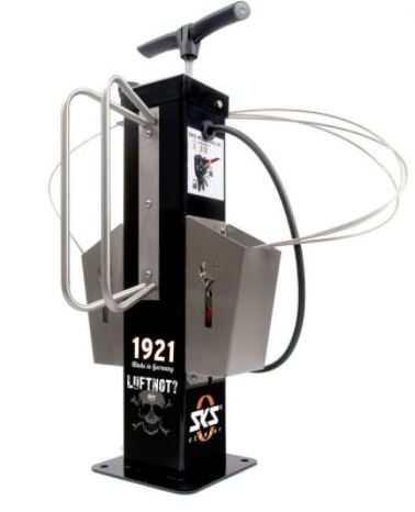 Station de réparation et gonflage PRS-SV20 - compacte et adaptée aux espaces publics, avec outils intégrés et QR code_0