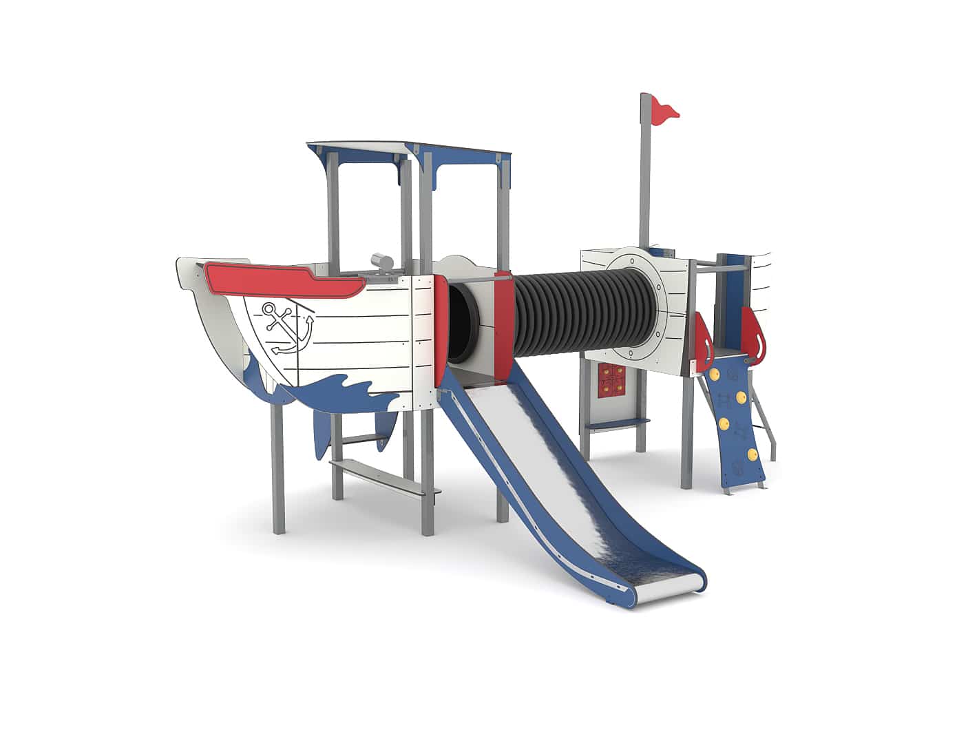 Structure multi-activités métallique mer - ld1mt21100 - ludoparc_0