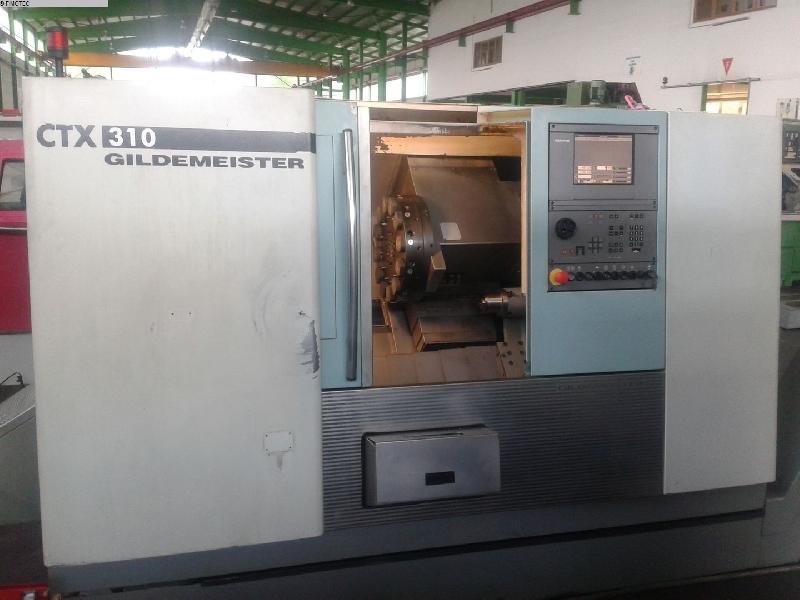 Tour CNC - Tour à banc incliné CTX 310 - DMG GILDEMEISTER - Année 2004 - Commande CNC_0
