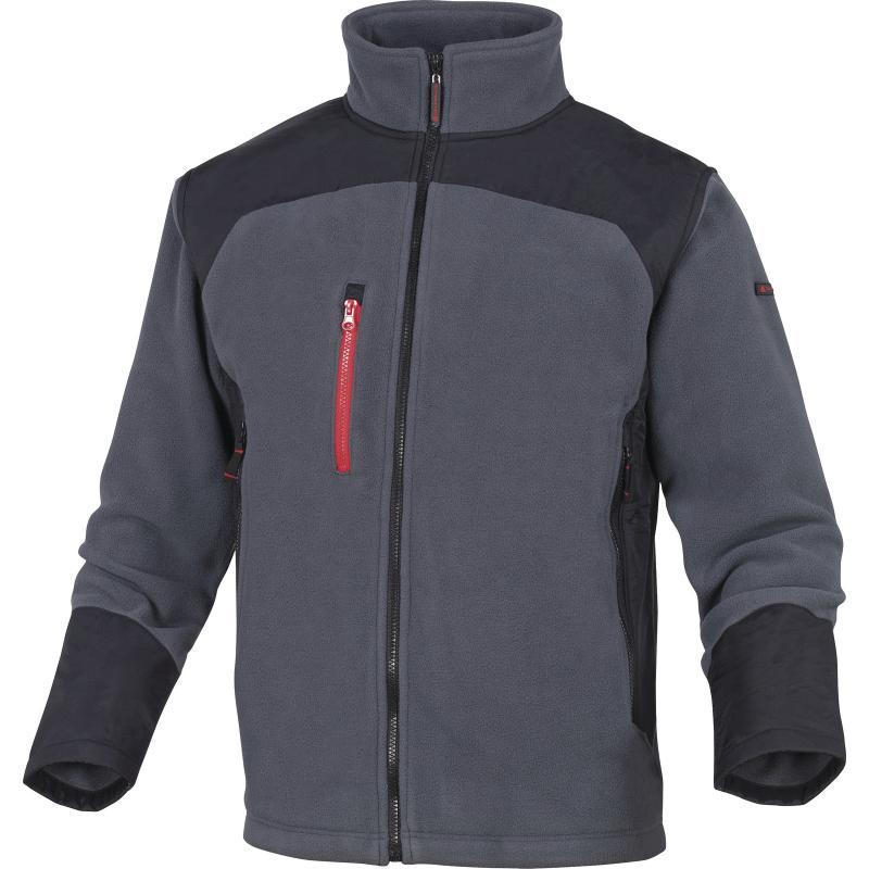 Veste laine polaire - polyester 350 g/m² - modèle Brighton avec fermeture zip et 3 poches_0