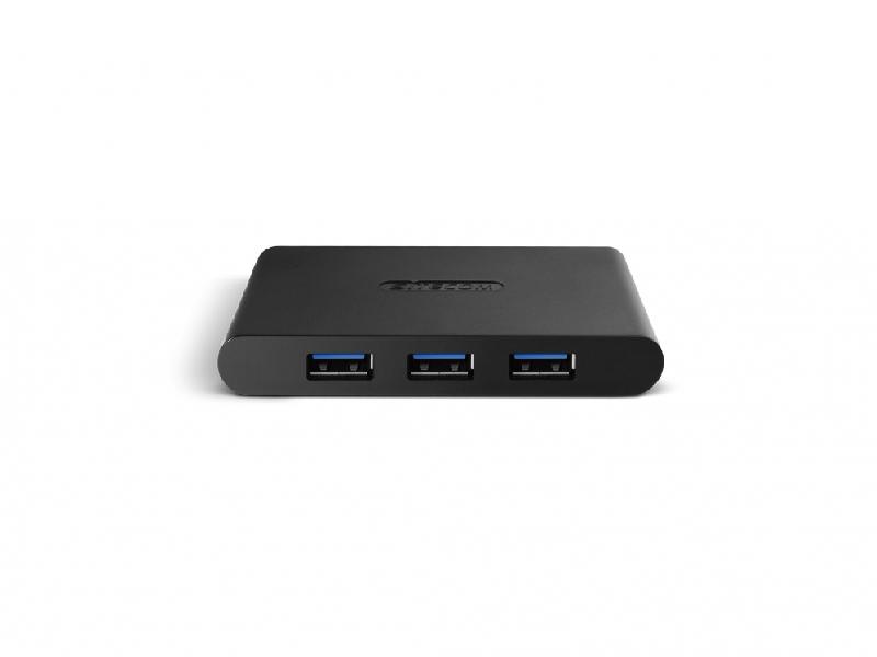 Hub informatique Sitecom CN-083 - USB 3.0 4 ports - Noir - Câble 1m - 5000 Mbit/s_0