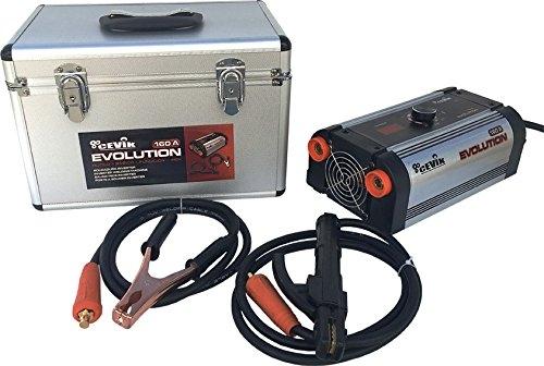 CEVIK EVOLUTION20 - Poste à souder professionnel avec onduleur 160 A - 230 V - Valise en aluminium_0