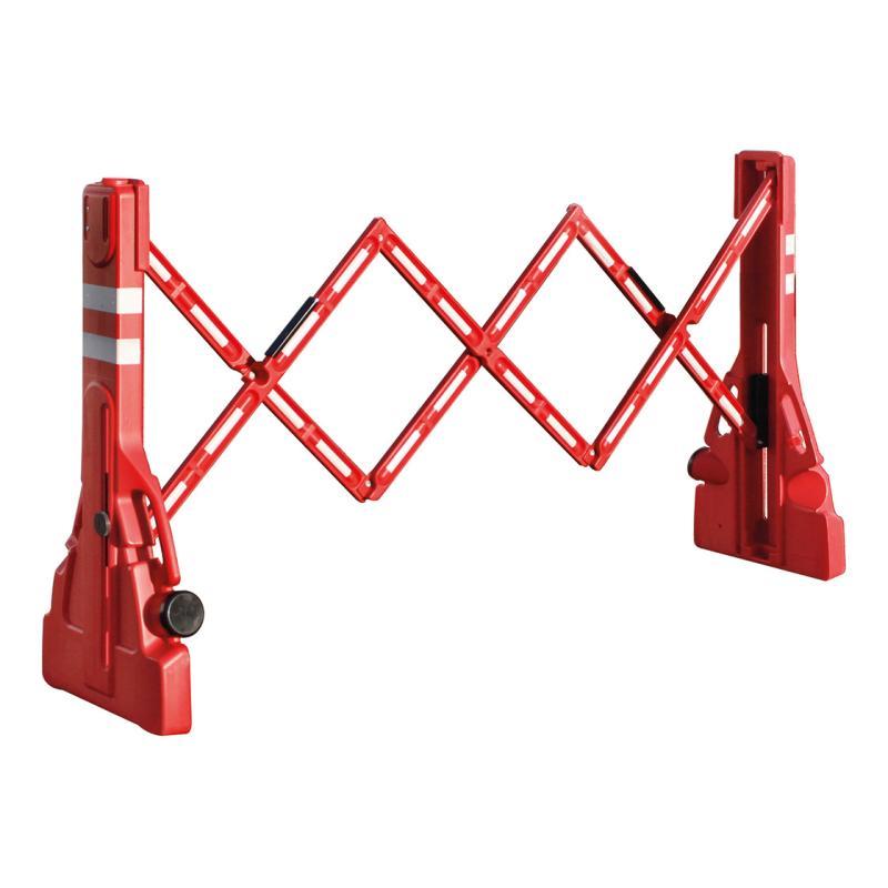 Barrière extensible à rangement intégré - PVC - Hauteur 1100 mm - Extensible jusqu'à 2200 mm - Réf : 100101_0