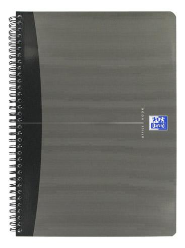 LOT DE 5 - CAHIER SPIRALE OXFORD ESSENTIALS A4 21 X 29,7 CM - LIGNÉ 180 PAGES - COULEURS ASSORTIES