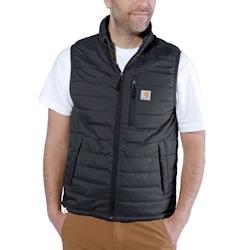 Carhartt - Gilet de travail sans manches GILLIAM Noir Taille S - S noir 0889192359390_0