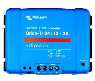 Convertisseur DC/DC Victron Orion-Tr galvanisé 24V-12V 20A - Isolement galvanique - Référence ORI241224110_0