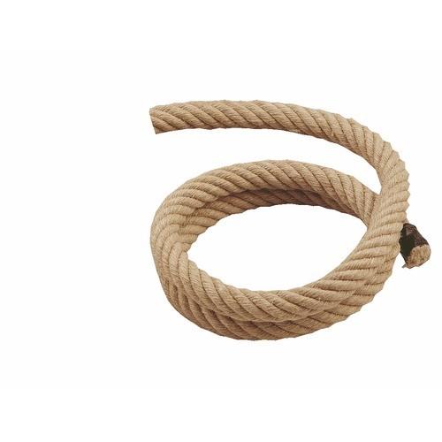 Corde chanvre synthétique polypropylène texturé havane 12 mm par