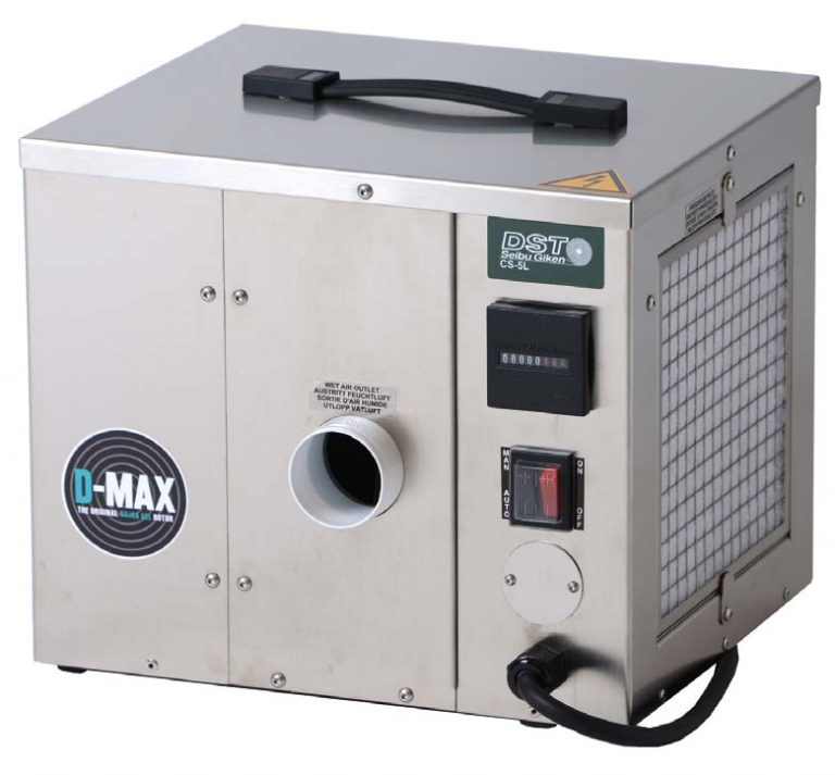 Déshydrateur Consorb CS-5 / CS-5L - déshumidification 0,35-0,4 kg/h à 20°C - inox et roue lavable_0