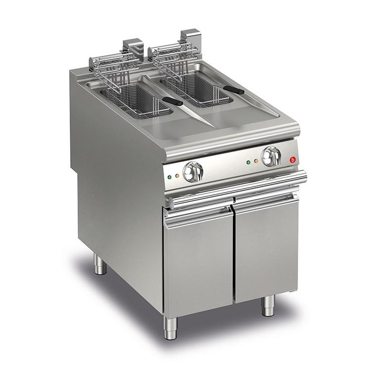 Friteuse électrique monobloc - 10 + 10 litres - 90QFRIE610_0