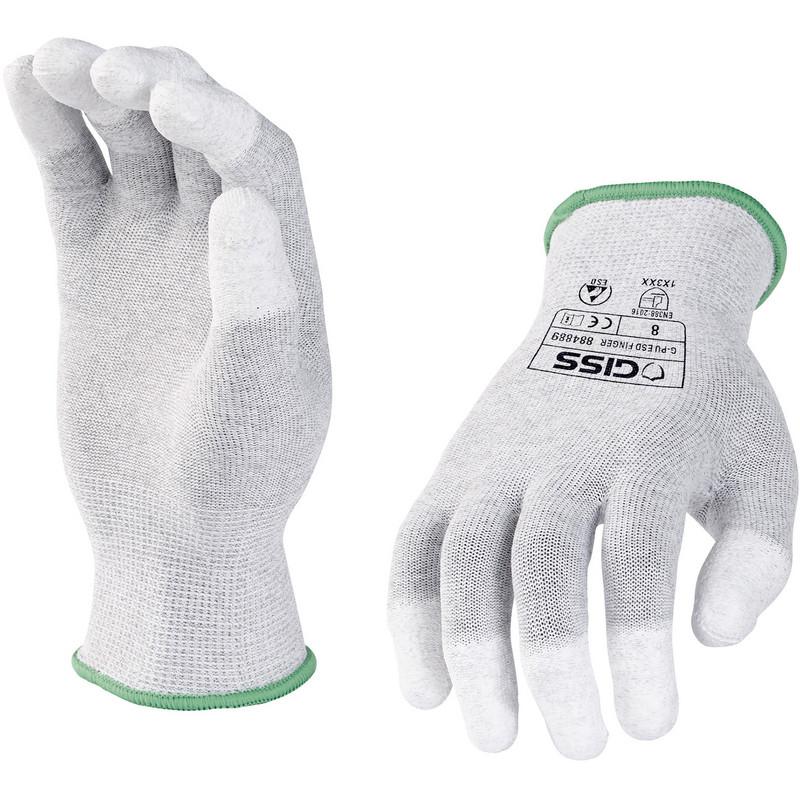 GANTS G-PU ESD FINGER (Tricotés enduit PU doigts) (multichoix) - GISS | 884887_0