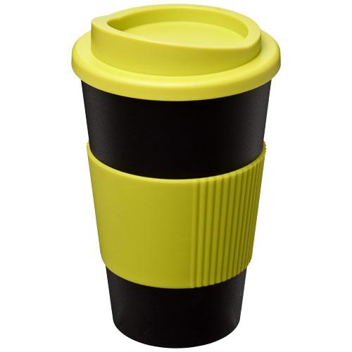 Gobelet isolant Americano® 350 ml - bandeau antidérapant en silicone - double paroi - 21000204_0