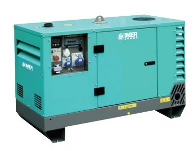 Groupe électrogène monophasé avec démarrage électrique, puissance maximum 11.2 kW - SILENTSTAR 13000D M AVR YN_0