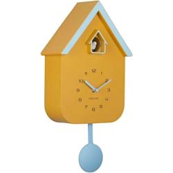 Horloge murale Dupla Color Cuckoo jaune Karlsson - jaune 8714302771422_0