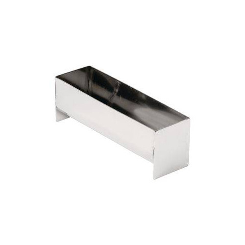 MOULE À TERRINE EN U EN INOX PROFESSIONNEL VOGUE - 135 X 35 X 45 MM