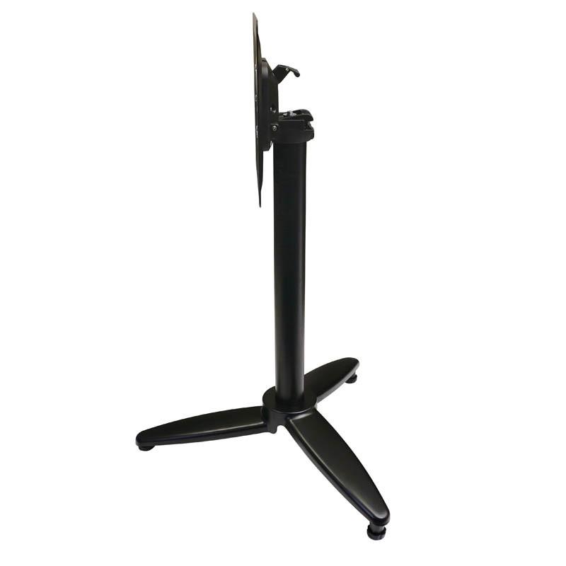 Pieds de table rabattable 3 branches aluminium Ugine -_0