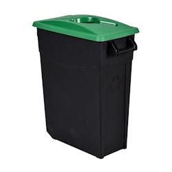 Rossignol - Poubelle 65L mobile ouverture calibrée MOVATRI GREEN - vert - vert plastique polypropylène 56181_0