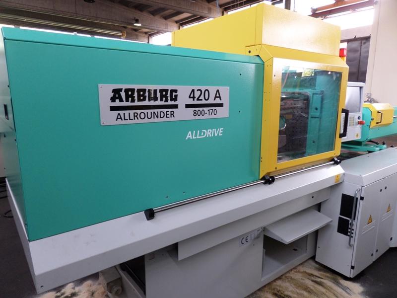 Micro presse à injection 80T Arburg - Silicone liquide_0
