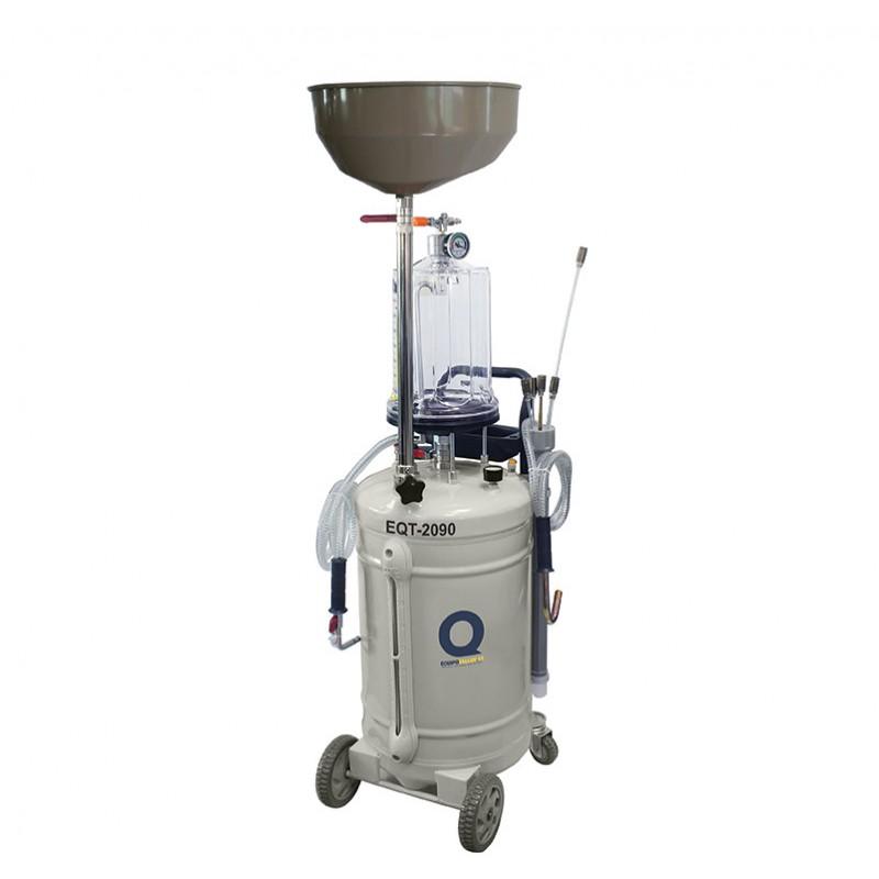Récupérateur d'huile par gravité et par aspiration - réservoir 90L - pression 0,5 bar_0
