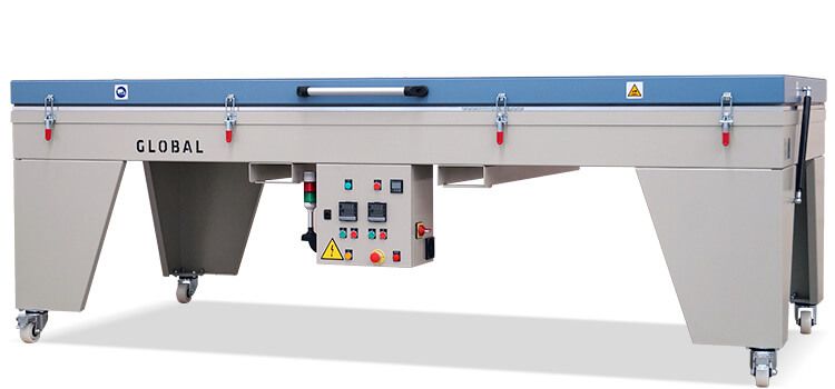 To-p-2514 - Four de thermoformage Professional Global Vacuum Presses - Zone de chauffage 2500 x 1380 mm - Chauffage homogène et économe en énergie_0
