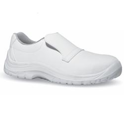 U-Power - Chaussures de cuisine antidérapantes légères SOFT - Environnements humides - O2 FO SRC Blanc Taille 40 - 40 blanc matière synthétique 8_0