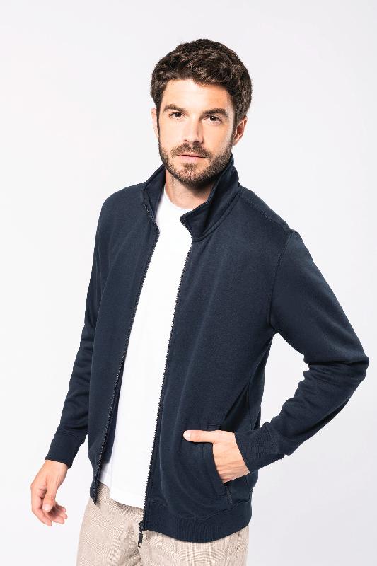 Veste molleton gratté homme - Kariban - Réf: K4010 - 80% coton, 20% polyester - Tailles 3XL et 4XL_0