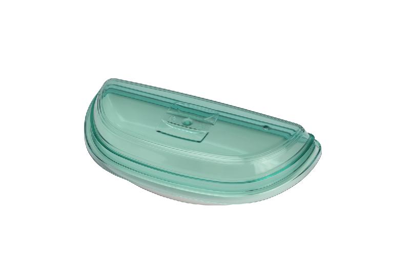DEMI COUVRE ASSIETTE VERT PLASTIQUE 20 CM REGITHERMIE