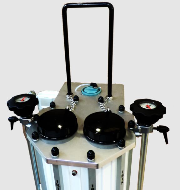 Aéro-Hydrogommeuse IBIX TWIN - 2 cuves indépendantes et pistolet de commande à distance_0
