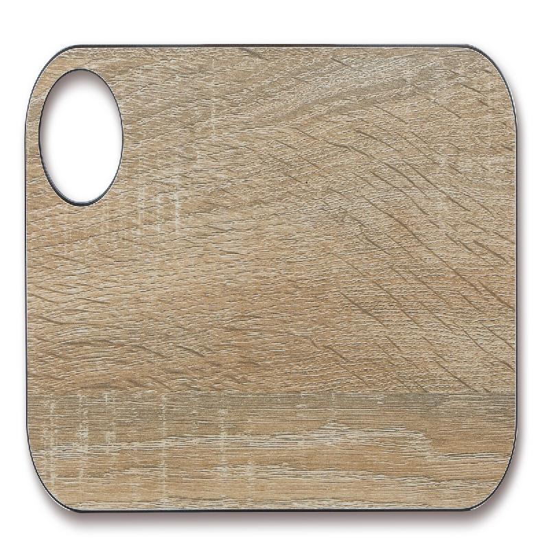 Arcos Planche à découper - Planche à découper - Résine et cellulose Fibre 24 x 14 cm et 6,5 mm d'épaisseur - Couleur brun - marron matière synt_0