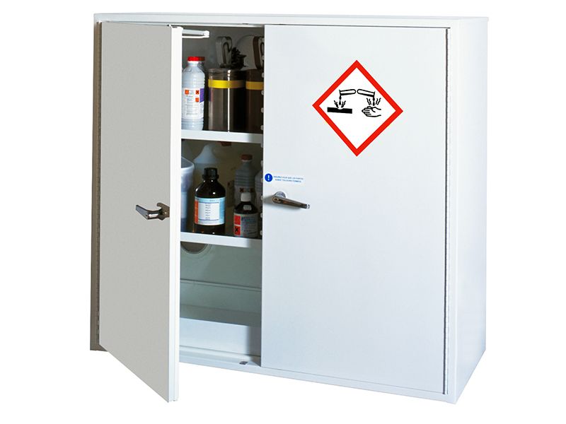 Armoire de sécurité pour produits dangereux : corrosifs - volume stockage 145 l_0