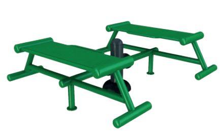Banc abdominaux - ASO-F20 - acier galvanisé - conforme NF EN 16630:2015_0