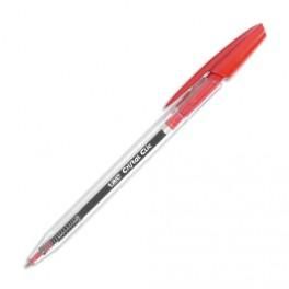 BIC STYLO BILLE RÉTRACTABLE CRISTAL CLIC ROUGE DE 850734