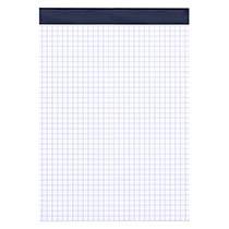 BLOC BUREAU SANS COUVERTURE FORMAT A5 PETITS CARREAUX 100 FEUILLES