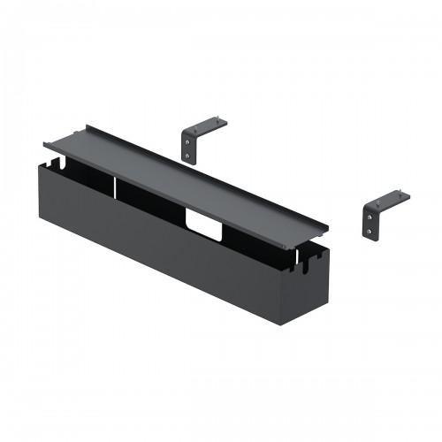 BOITE DE RANGEMENT MULTIBOX L - 605X105MM - STEELFORCE - POUR BUREAU - NOIR HETTICH