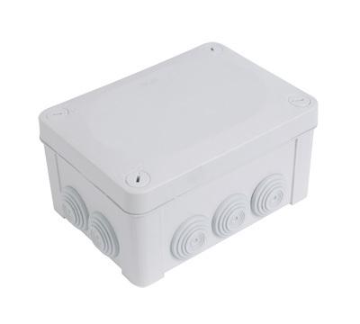 Gilflex Boîte de 10 pièces B14 WHI 20mm plastique boîte circulaire conduit /& trunking