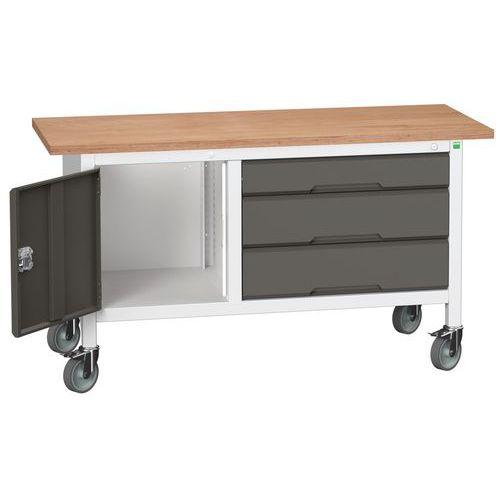 BOTT 1 ETABLI MONOBLOC ROULANT VERSO1500X600 M14 - BOTT