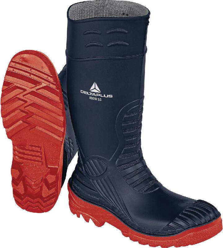 BOTTE PVC IRON S5 MARINE 39 - IRONS5BM39 - MANUTAN COLLECTIVITÉS