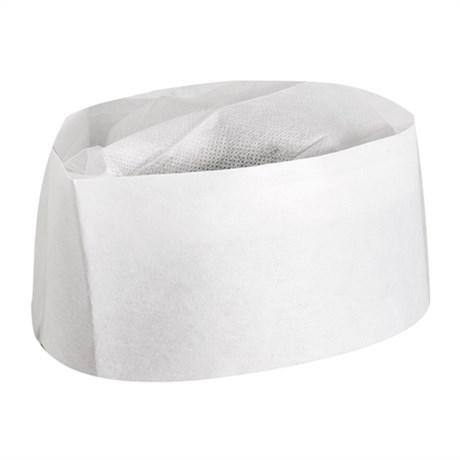 CALOT AJUSTABLE BATEAU ANONYME 28 CM PAPIER BLANC (VENDU PAR 100)